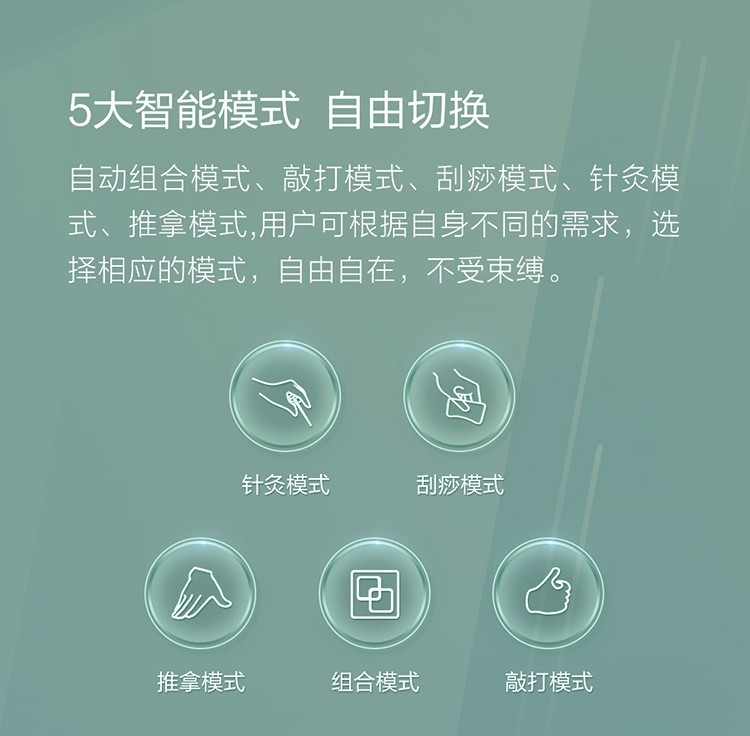 商品[国内直发] MOMODA|摩摩哒智能颈椎按摩器低频脉冲颈部按摩仪轻巧便携办公室家用恒温护颈仪 恒温热敷语音播报五大模式 ,价格¥176,第7张图片详细描述