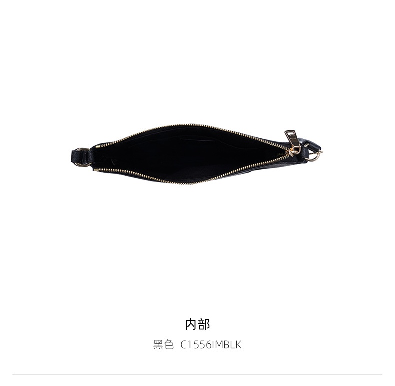 商品Coach|蔻驰包包2021新款字母印花女士纸片包单肩斜挎包,价格¥1123,第4张图片详细描述