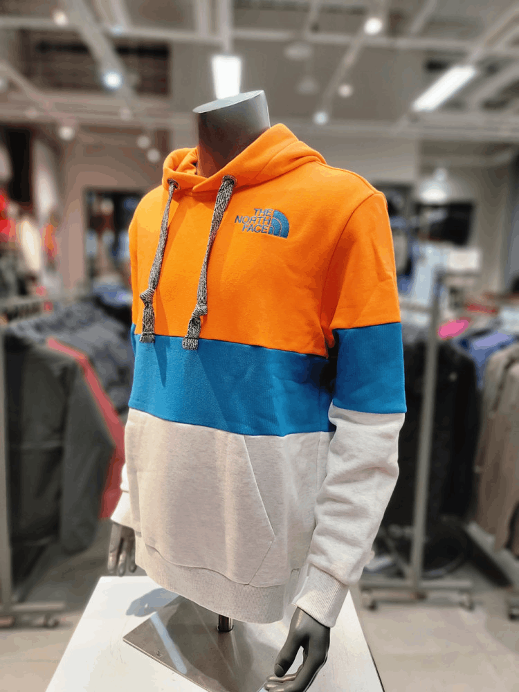 商品The North Face|【Brilliant|包邮包税】北面户外 男女共用 连帽T恤 卡森 连帽 套头衫 NM5PK50LORG,价格¥462,第2张图片详细描述