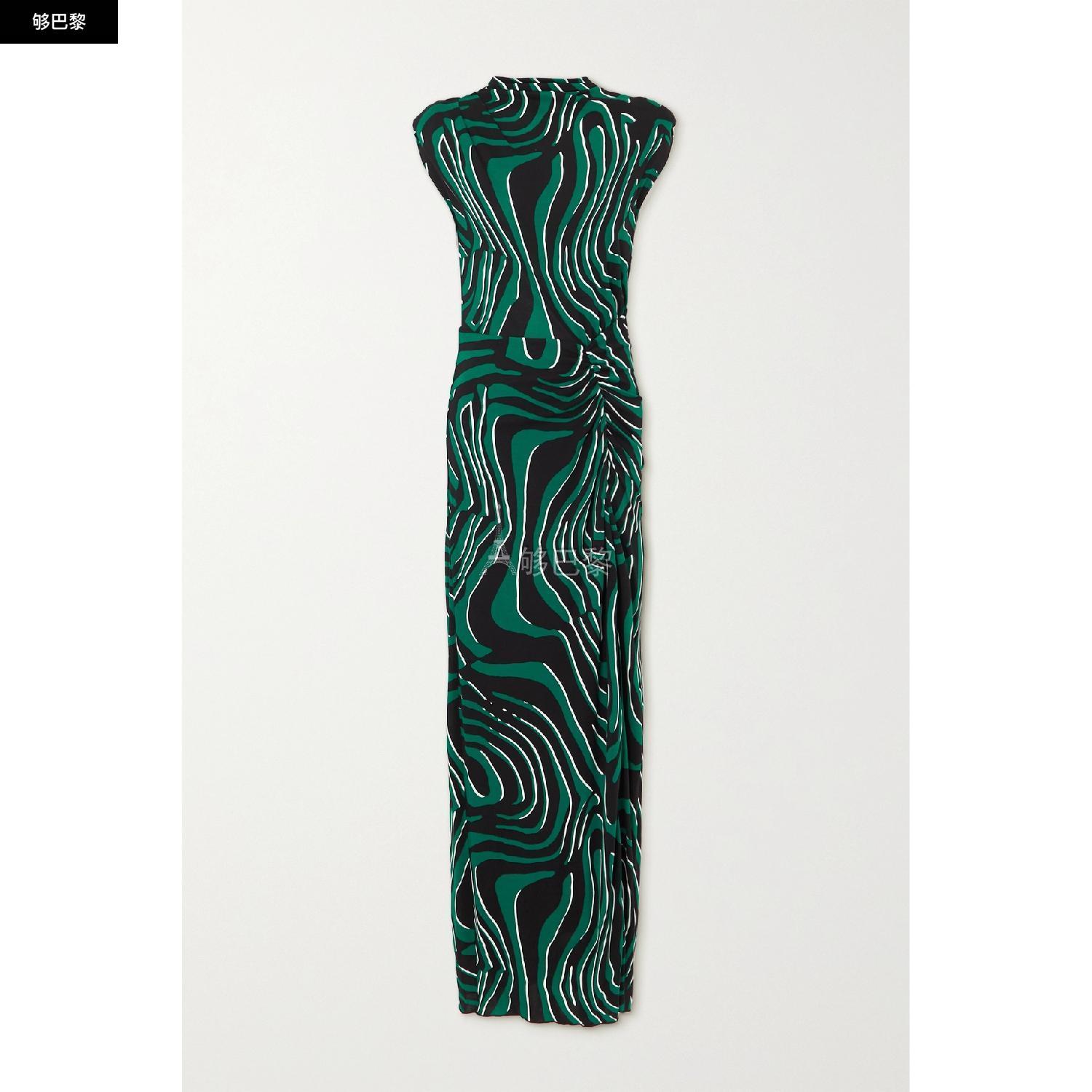 商品Diane von Furstenberg|【特惠6.0折】包邮包税【预售7天发货】 DIANE VON FURSTENBERG 23秋冬 女士 连衣裙 Apollo 印花平纹布超长连衣裙 1647597289317297 DVFDS4Q014ZBHDE ,价格¥2726,第4张图片详细描述