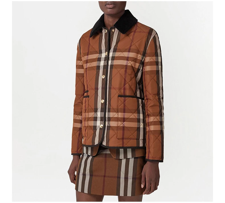 商品[国内直发] Burberry|BURBERRY 女士棉服 8060487,价格¥10303,第5张图片详细描述