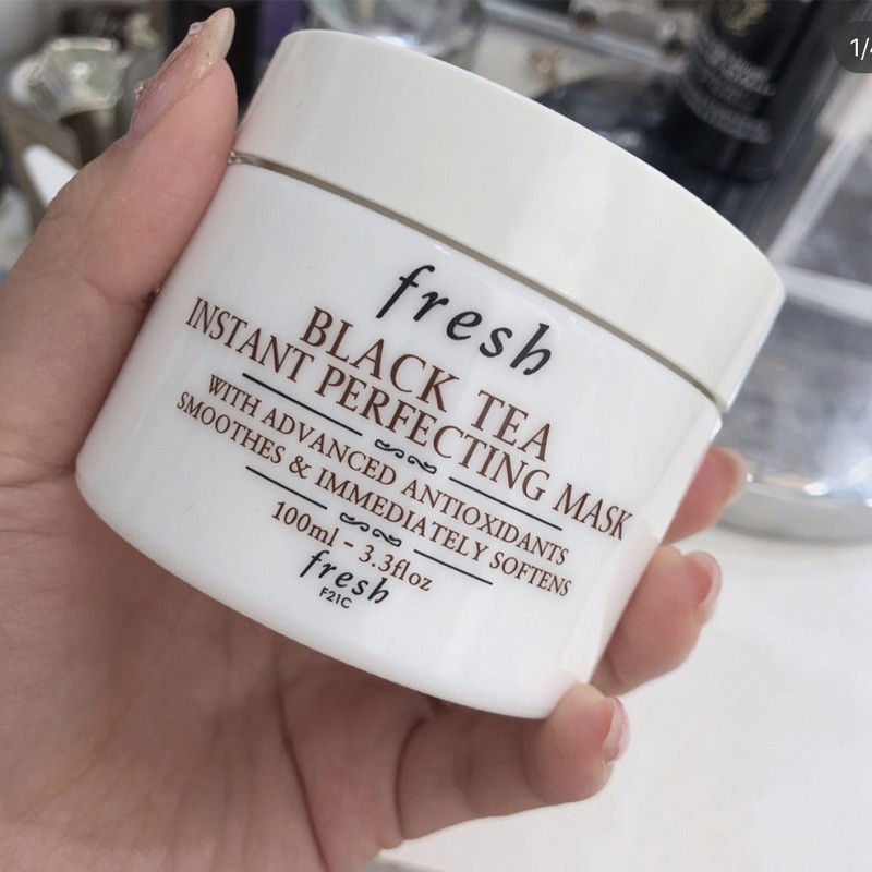 商品[国内直发] Fresh|馥蕾诗红茶凝时修护面膜 100ml【保质期2023-6，介意者慎拍】,价格¥884,第10张图片详细描述