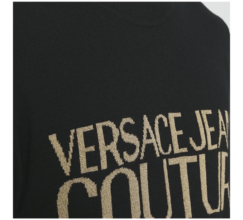 商品[国内直发] Versace|VERSACE JEANS COUTURE 黑色女士卫衣/帽衫 B6HVA72T-30318-K42,价格¥1094,第8张图片详细描述