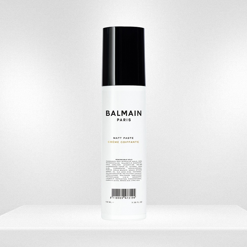 商品Balmain|巴尔曼美发哑光定型造型膏100ml 改变造型哑光效果,价格¥326,第2张图片详细描述