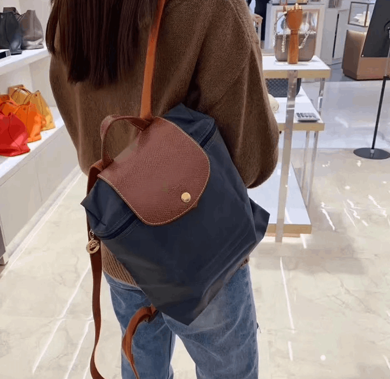 商品Longchamp|珑骧女士多色经典双肩包L1699 089 （香港仓发货）,价格¥925,第1张图片详细描述