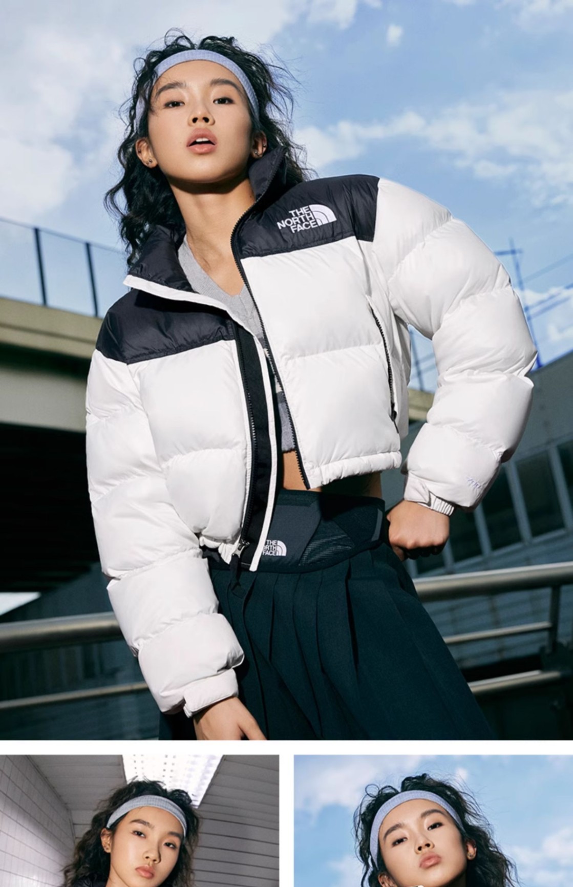商品The North Face|北面CON女Nuptse短款羽绒服防泼水冬季新款The North Face（香港仓发货）,价格¥1963,第1张图片详细描述