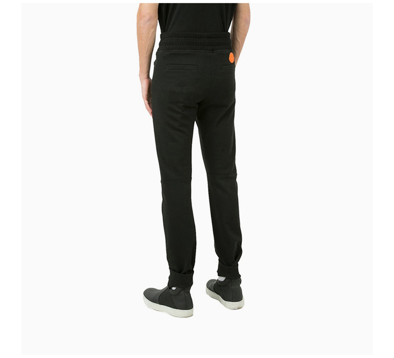 商品Moncler|Moncler 男士棉质黑色休闲裤 8700300-8098Z-999,价格¥3089,第8张图片详细描述