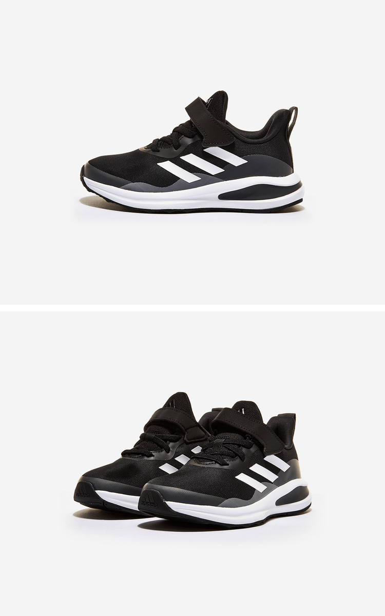 商品Adidas|【Brilliant|包邮包税】阿迪达斯 FORTARUN EL K 儿童  运动鞋 SNEAKERS  H04120 CBLACK/FTWWHT/GRESIX,价格¥215,第3张图片详细描述