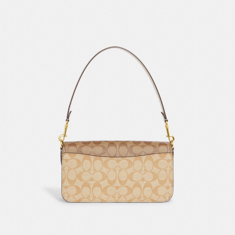 商品[国内直发] Coach|蔻驰女包腋下包Morgan 27经典老花满印pvc配皮手提单肩斜挎包礼物送女友CH506 IMOT4,价格¥1919,第6张图片详细描述