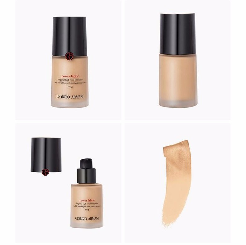 商品Armani|包邮｜阿玛尼 新POWER FABRIC持久零瑕遮瑕清爽粉底液 3#【香港直发】,价格¥435,第10张图片详细描述