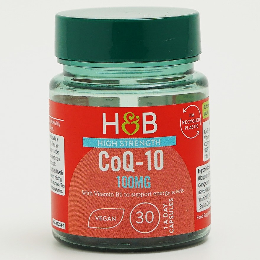 商品[国内直发] Holland Barrett|HOLLAND&BARRETT  高效辅酶Q10 100MG 30粒,价格¥536,第1张图片详细描述