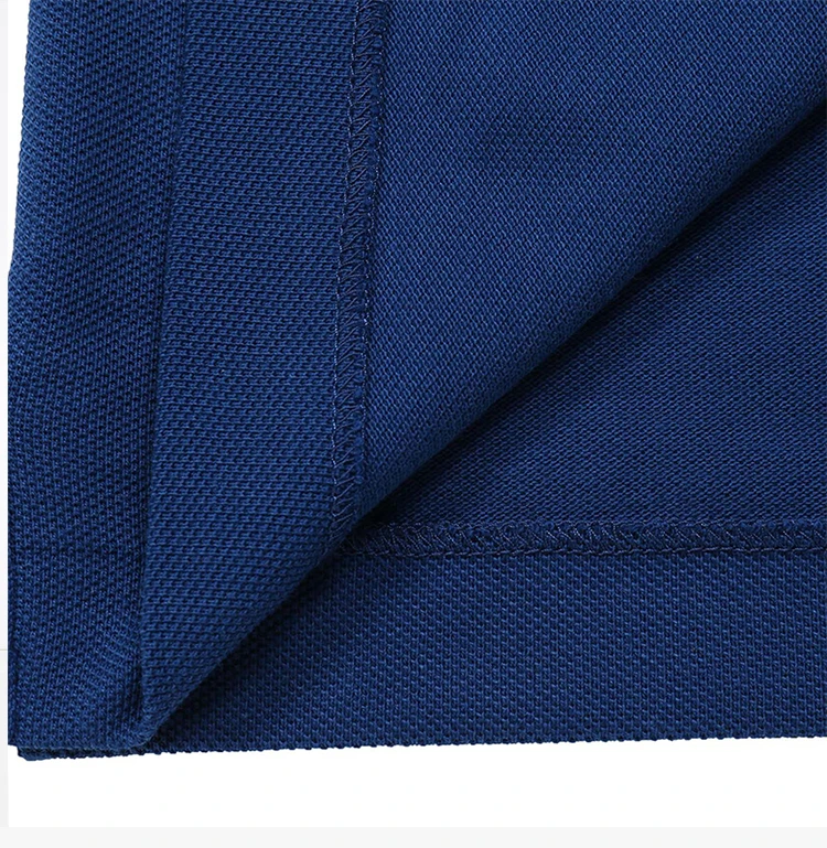 商品Burberry|Burberry outlets 奥莱博柏利 男士蓝色商务休闲棉质短袖T恤 4061233,价格¥1191,第10张图片详细描述