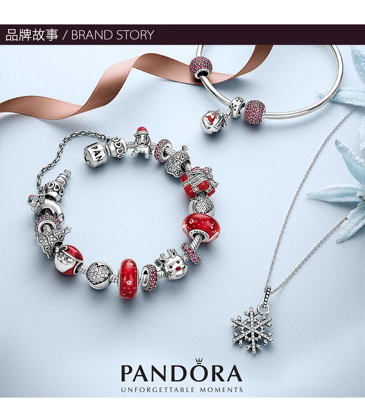 商品[国内直发] PANDORA|PANDORA 银色女士串珠 797042NLC,价格¥226,第7张图片详细描述