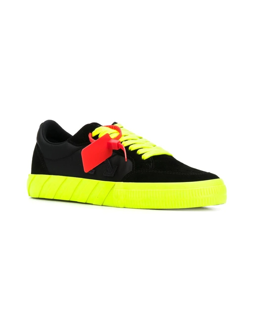 商品Off-White|男黑低帮箭头帆布鞋 OMIA085S20D39039-106238 （澳门仓发货）,价格¥1992,第5张图片详细描述