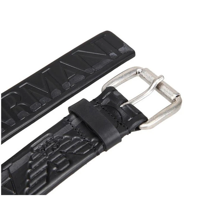 商品[国内直发] Emporio Armani|EMPORIO ARMANI 黑色男士腰带 YEM881-YB41E-80001,价格¥1485,第5张图片详细描述