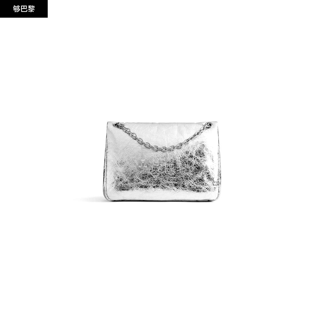 商品Balenciaga|【预售】 巴黎世家 25春夏 女士 单肩包 MONACO 迷你金属包 7816722AASD8122 ,价格¥12601,第5张图片详细描述