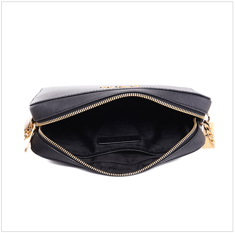 商品Michael Kors|Michael Kors 迈克高仕 Jet Set Travel系列黑色牛皮女士挎包 32S4GTVC3L-BLACK,价格¥864,第8张图片详细描述