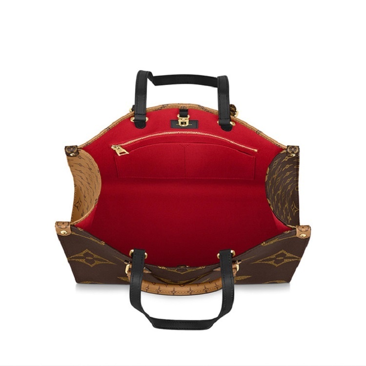 商品Louis Vuitton|Louis Vuitton 路易威登 ONTHEGO女士涂层帆布敞口单肩手提包M45321 送礼好物,价格¥23550,第7张图片详细描述