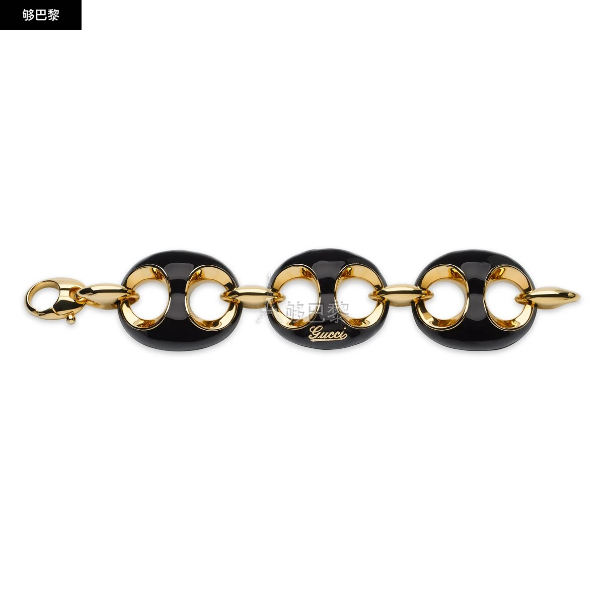 商品Gucci|【预售】 古驰 25春夏 女士 手链 GUCCI船锚链珐琅手链 838126 I4861 8029 ,价格¥10988,第5张图片详细描述