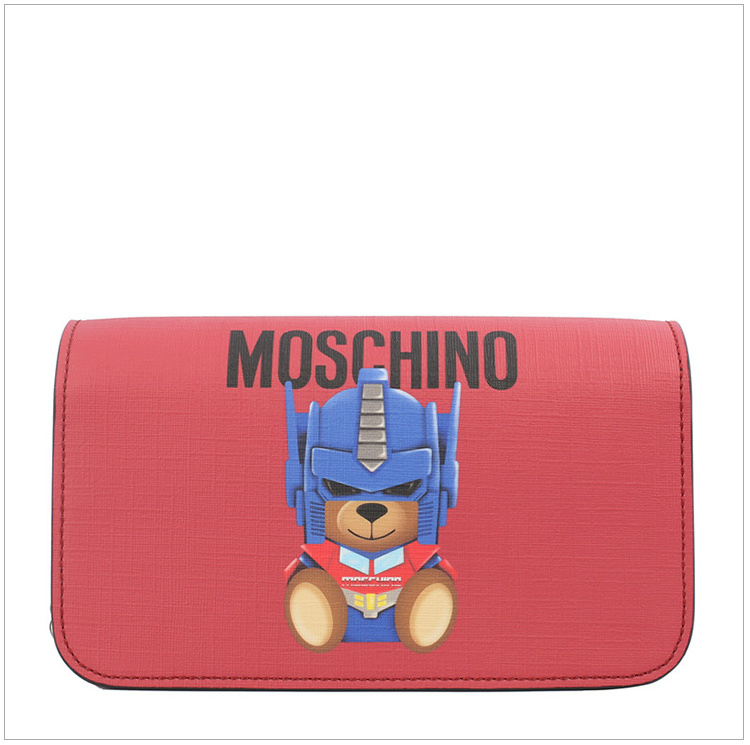 商品[国内直发] Moschino|Moschino 莫斯奇诺 女士机器人图案链条包 7A8136-8210-1115,价格¥772,第3张图片详细描述