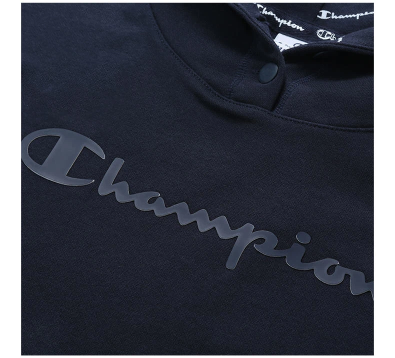 商品[国内直发] CHAMPION|CHAMPION 深蓝色女士卫衣/帽衫 111797-BS501,价格¥166,第8张图片详细描述