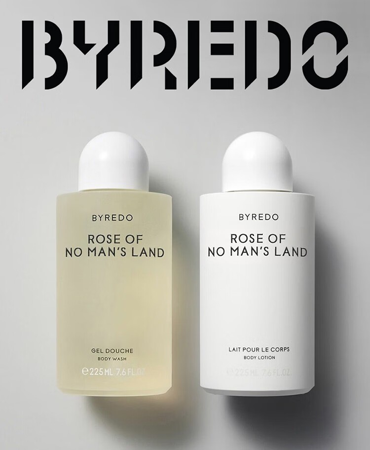 商品BYREDO|柏芮朵身体护理组合无人区玫瑰沐浴露225ml+身体乳225ml,价格¥668,第2张图片详细描述