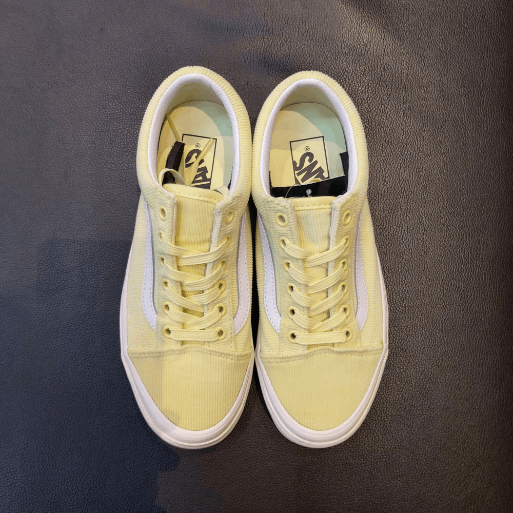 商品Vans|【韩国直邮|包邮包税】万斯 Old Skool 36 Dx #Anaheim Factory #男女通用鞋 # wax yellow/doud dancer (VN0A54F39XR),价格¥281,第3张图片详细描述