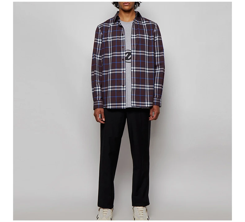 商品Burberry|BURBERRY 格纹男士衬衫 8055727,价格¥2509,第8张图片详细描述