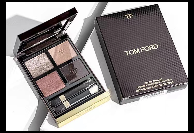 商品[国内直发] Tom Ford|Tom Ford汤姆福特四色眼影盘大地TF眼影,价格¥496,第9张图片详细描述