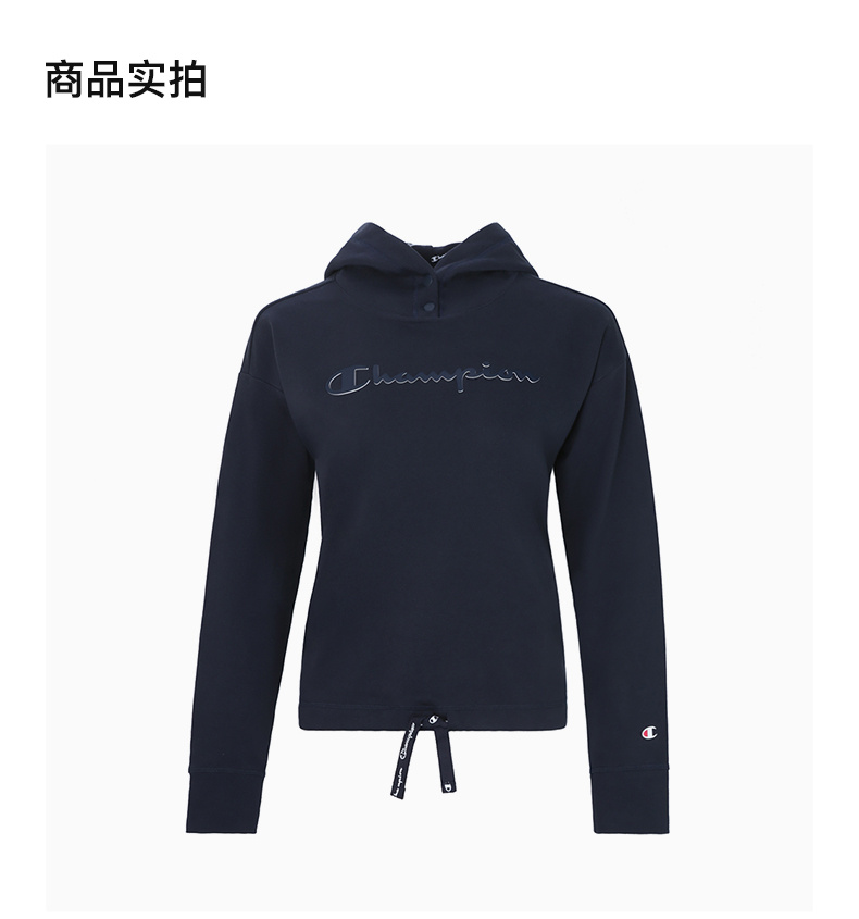 商品CHAMPION|Champion 深蓝女士卫衣 111797-BS501,价格¥232,第3张图片详细描述