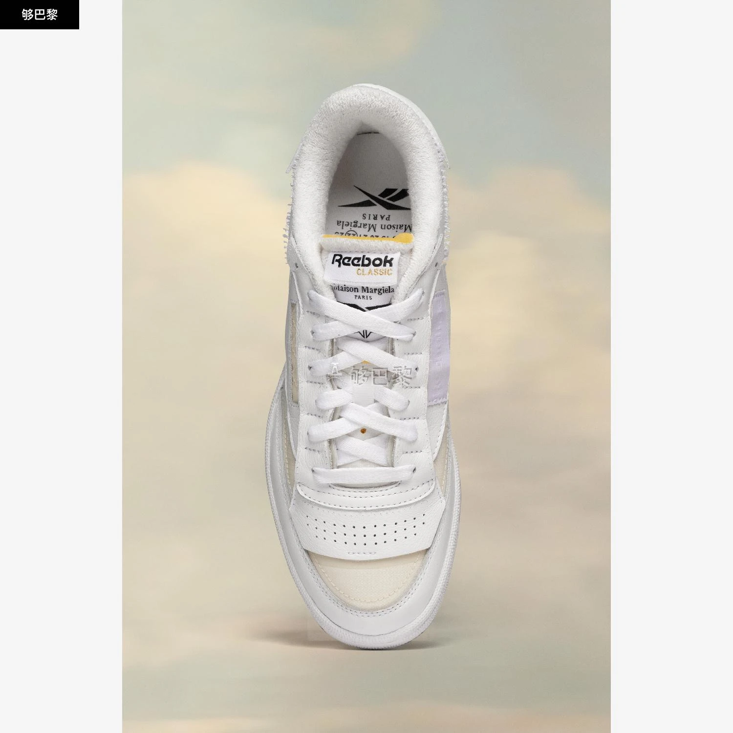 商品MAISON MARGIELA|包税【预售7天发货】 MAISON MARGIELA 23秋冬 男士 休闲运动鞋 MM x Reebok Club C ‘Memory Of’ S37WS0587P5036T1003,价格¥5557,第3张图片详细描述