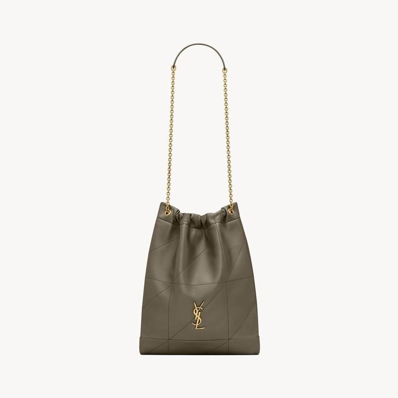 商品Yves Saint Laurent|圣罗兰 JAMIE系列女士黑色棉布单肩包 781666AAB321000（四色可选）,价格¥19942,第14张图片详细描述