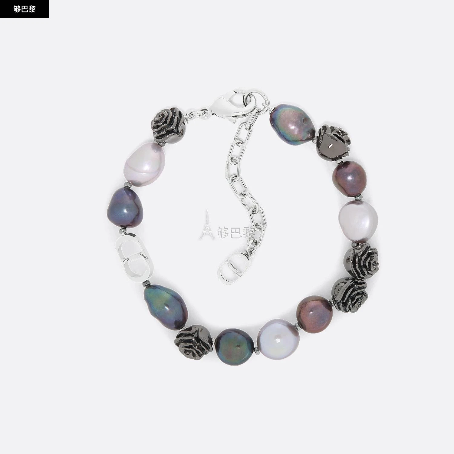 商品Dior|包邮包税【预售7天发货】 DIOR迪奥 23秋冬 男士 手链 Bracelet Roses B1970HOMGM_D950,价格¥5389,第4张图片详细描述