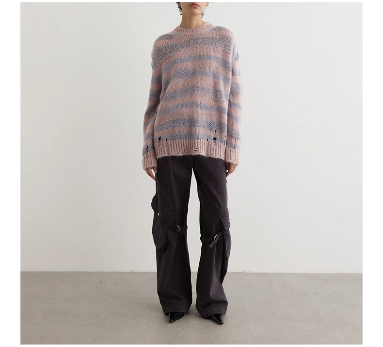 商品Acne Studios|ACNE STUDIOS 粉色女士针织衫/毛衣 A60399-DLA,价格¥2602,第7张图片详细描述