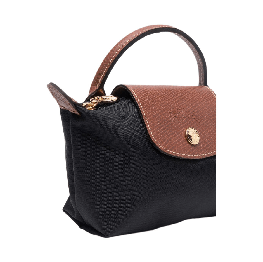 商品[国内直发] Longchamp|珑骧女包女士Le Pliage City 17图层帆布拼牛皮饰边饺子包手提包化妆包34175,价格¥737,第7张图片详细描述