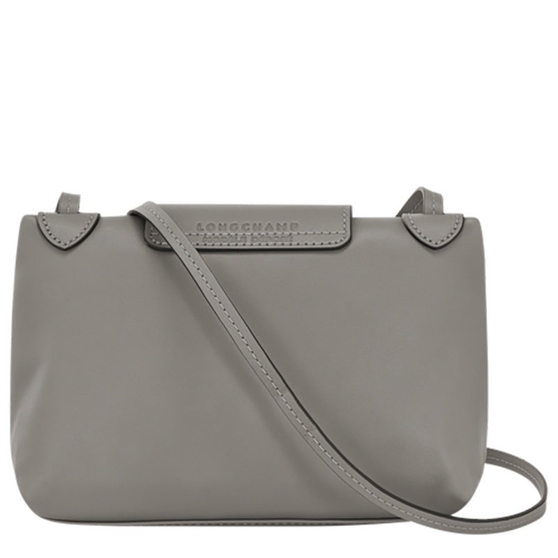 商品Longchamp|珑骧 LE PLIAGE XTRA女包迷你单肩斜挎包 浅灰,价格¥1630,第4张图片详细描述