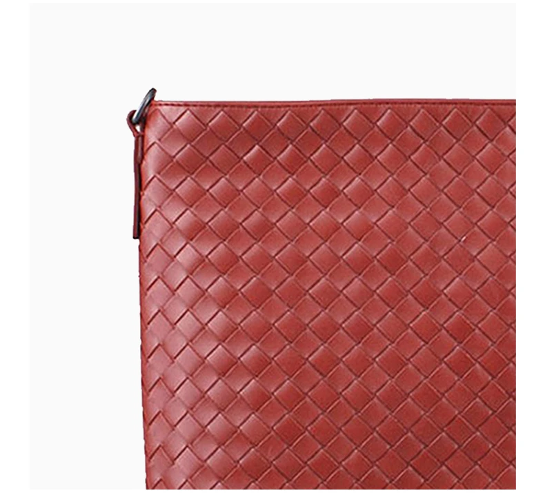 商品[国内直发] Bottega Veneta|BOTTEGA VENETA 女士红色编织斜跨单肩包 276357-V465C-6380,价格¥6356,第7张图片详细描述