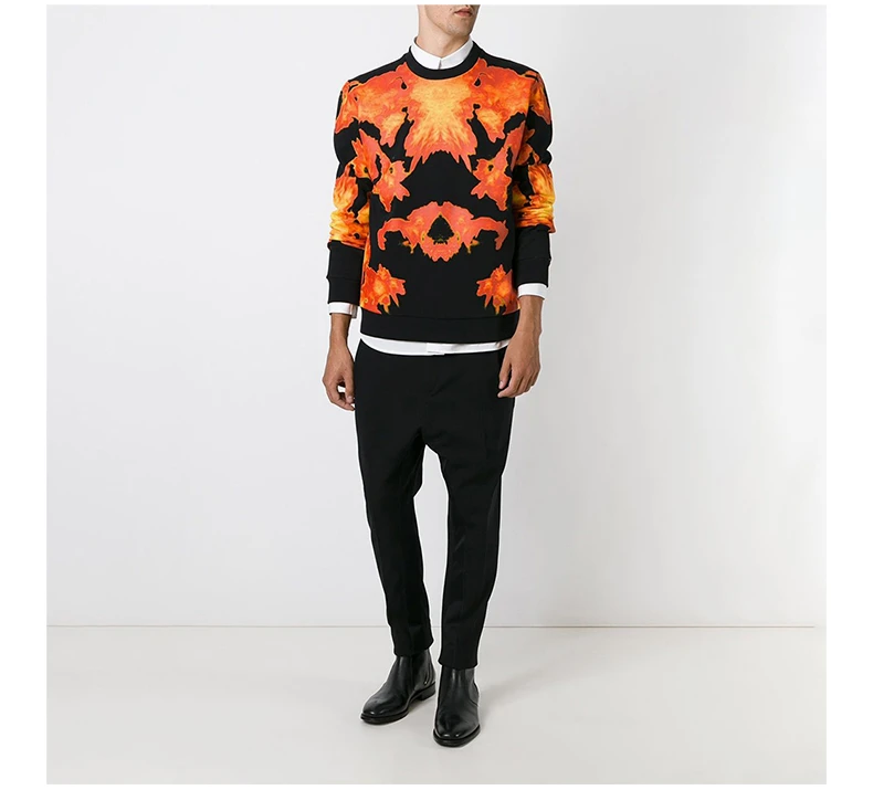 商品Givenchy|GIVENCHY 黑色男士卫衣/帽衫 15F7309653-800,价格¥3056,第7张图片详细描述