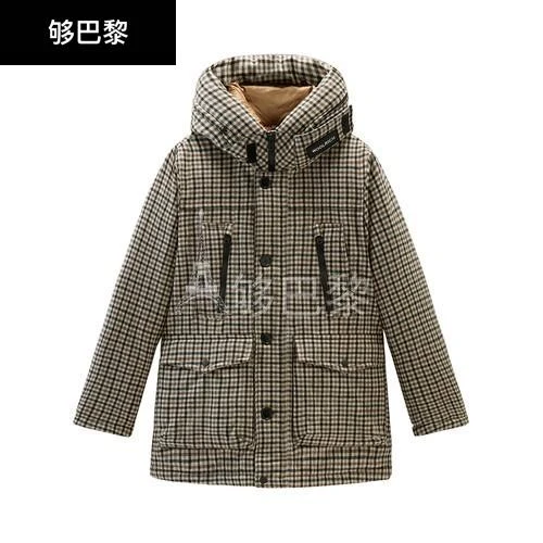 商品Woolrich|【特惠8.7折】包邮包税【预售7天发货】 WOOLRICH 男士 大衣 羊毛北极风雪大衣  WOOWSB93WHT,价格¥8210,第2张图片详细描述