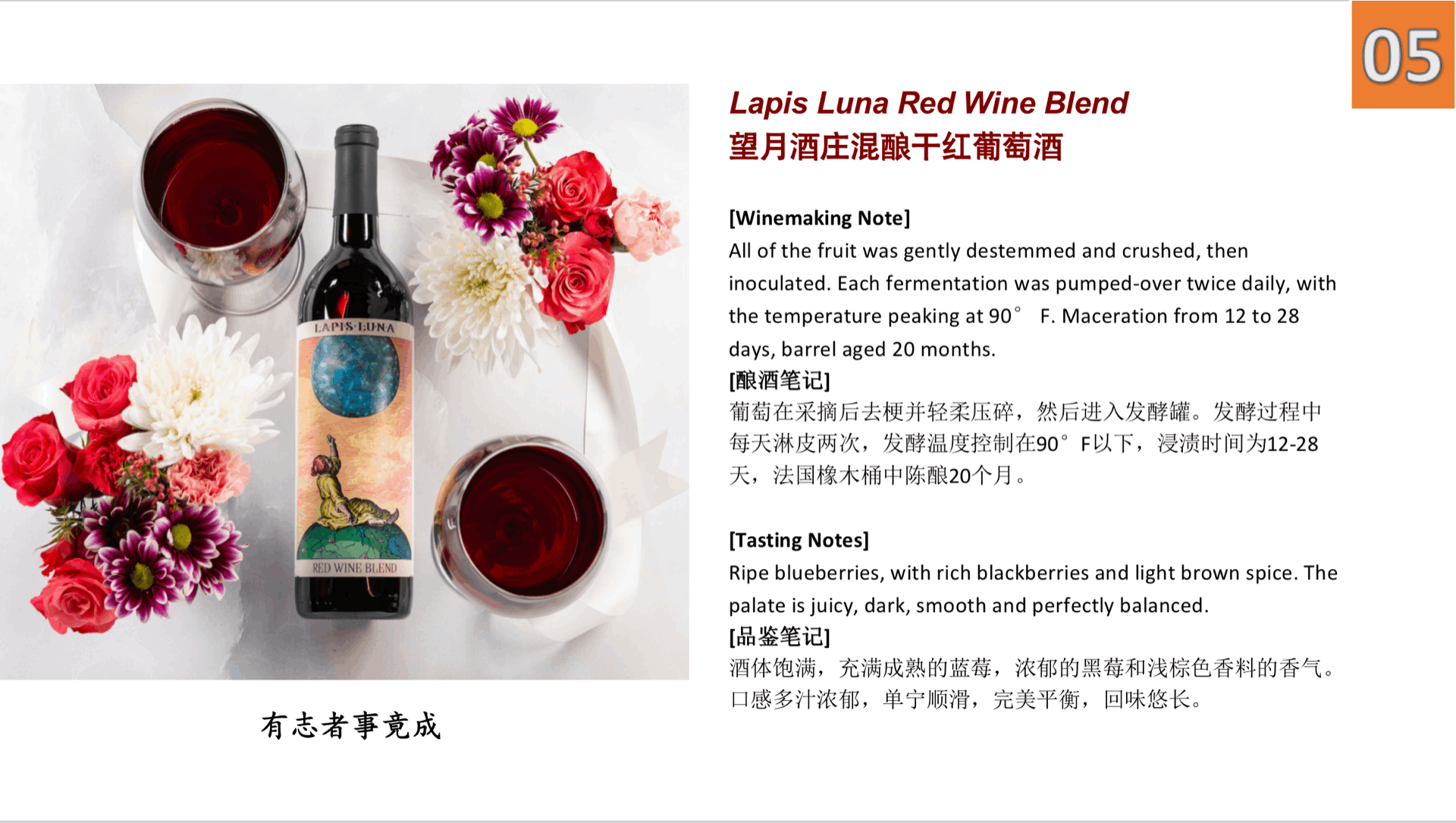 商品[国内直发] Lapis Luna|望月酒庄礼盒3瓶套装（赤霞珠，黑皮诺，混酿） | Lapis Luna Gift Box (North Coast, CA),价格¥689,第8张图片详细描述