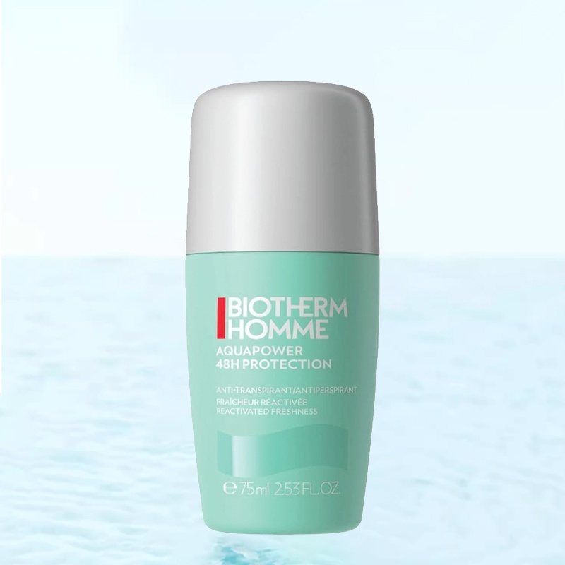 商品Biotherm|碧欧泉水动力止汗清爽滚珠 75ml 除臭清爽止汗,价格¥182,第2张图片详细描述