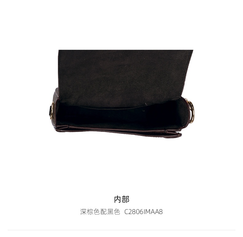 商品Coach|蔻驰新款杨紫同款女士马车金属单肩斜挎方包酒神马鞍包 ,价格¥2272,第17张图片详细描述