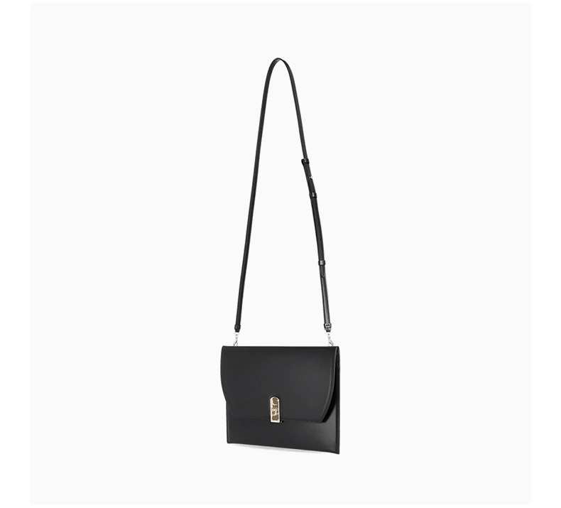 商品Salvatore Ferragamo|SALVATORE FERRAGAMO 黑色女士单肩包 22-D785-726172,价格¥3667,第7张图片详细描述