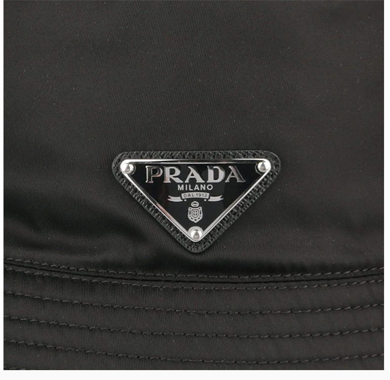 商品[国内直发] Prada|PRADA 黑色男士礼帽 2HC137-2DMI-F0002,价格¥4232,第7张图片详细描述