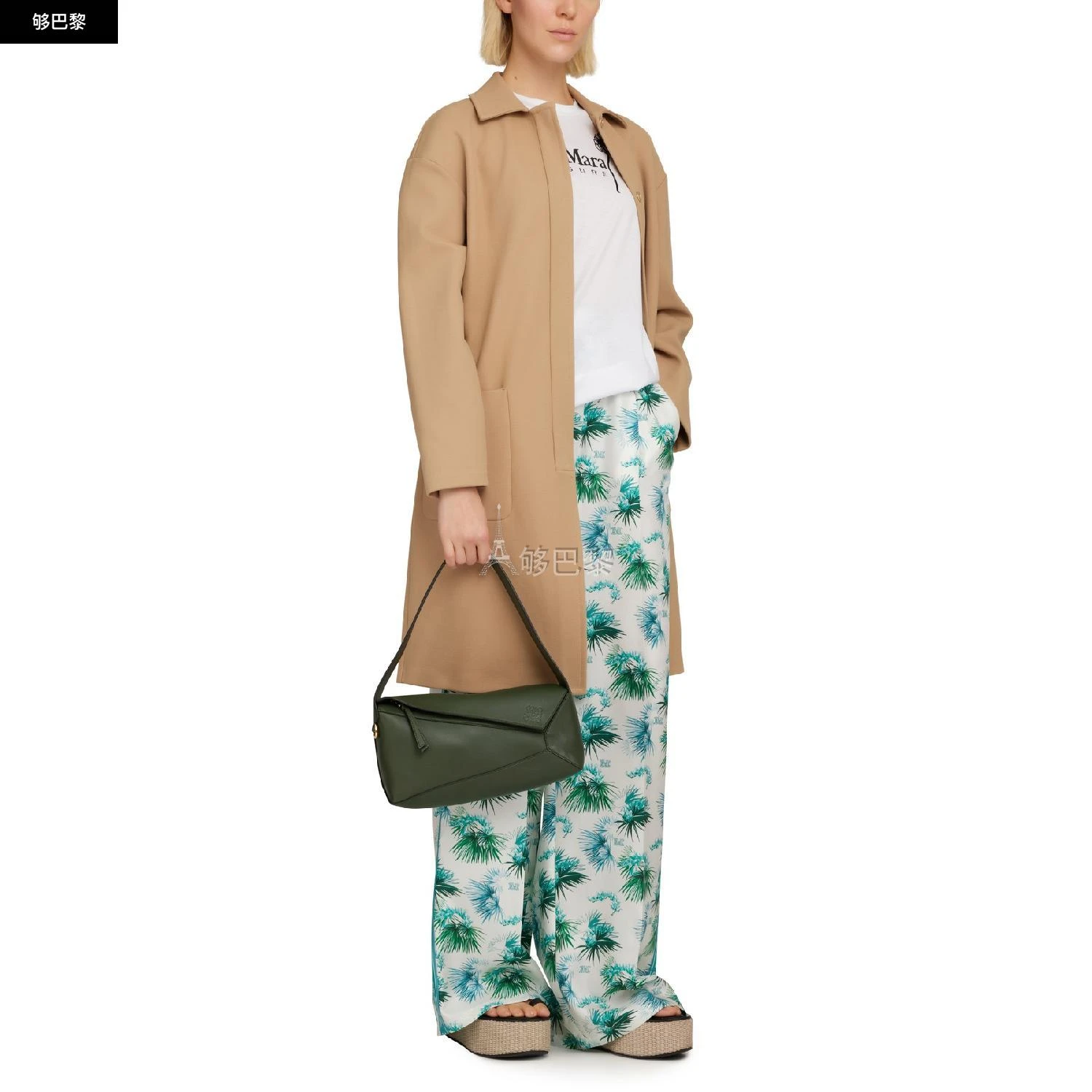 商品Max Mara|【特惠8.7折】包邮包税【预售7天发货】 MAX MARA 女士 大衣 Ifrem 外套 - 休闲  2339010136600 MAX6WYNXBEI,价格¥3173,第3张图片详细描述