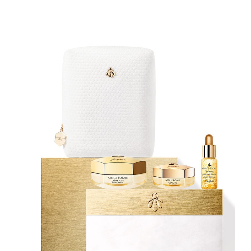 商品Guerlain|娇兰2022帝皇蜂姿限量3件套套装 日霜50ml+眼霜15ml+精华5ml,价格¥1006,第6张图片详细描述