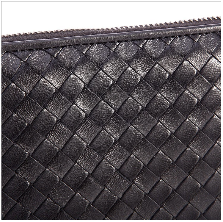 商品[国内直发] Bottega Veneta|Bottega Veneta 葆蝶家 中性黑色羊皮长款钱包钱夹 114076-V001N-1000,价格¥4471,第8张图片详细描述