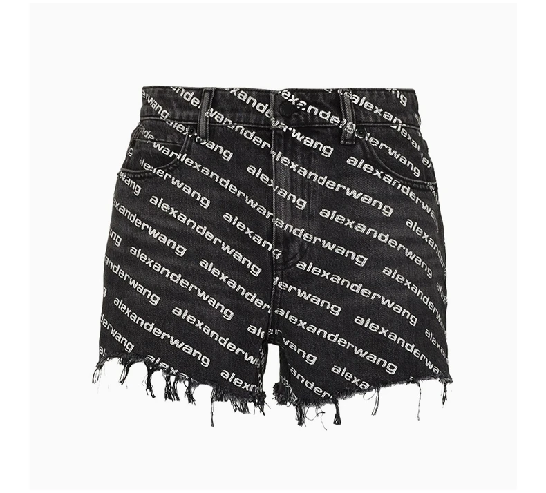 商品[国内直发] Alexander Wang|ALEXANDER WANG 黑色女士短裤 4DC1214896-060,价格¥2111,第5张图片详细描述