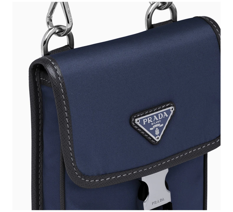 商品[国内直发] Prada|PRADA 海军蓝色男士手机包 2ZH109-2DMH-F0008,价格¥8338,第5张图片详细描述