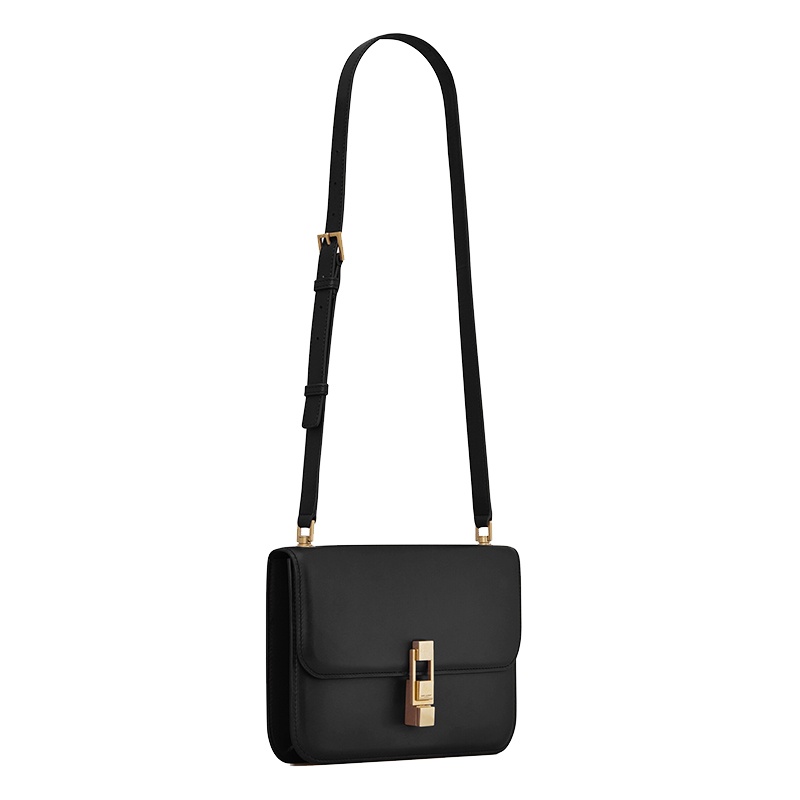 商品Yves Saint Laurent|SAINT LAURENT PARIS/圣罗兰 新款CARRÉ BOX系列 女士黑色皮革单肩或斜跨包 6332141YF0W1000,价格¥21088,第7张图片详细描述